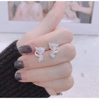 bông tai bạc hồ ly giá tại xưởng