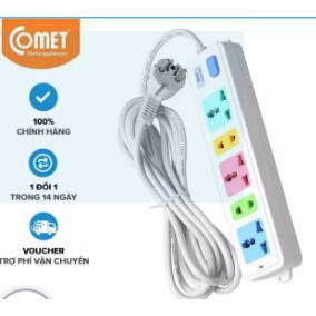 Combo 2 Ổ cắm điện nối dài Comet CES7323