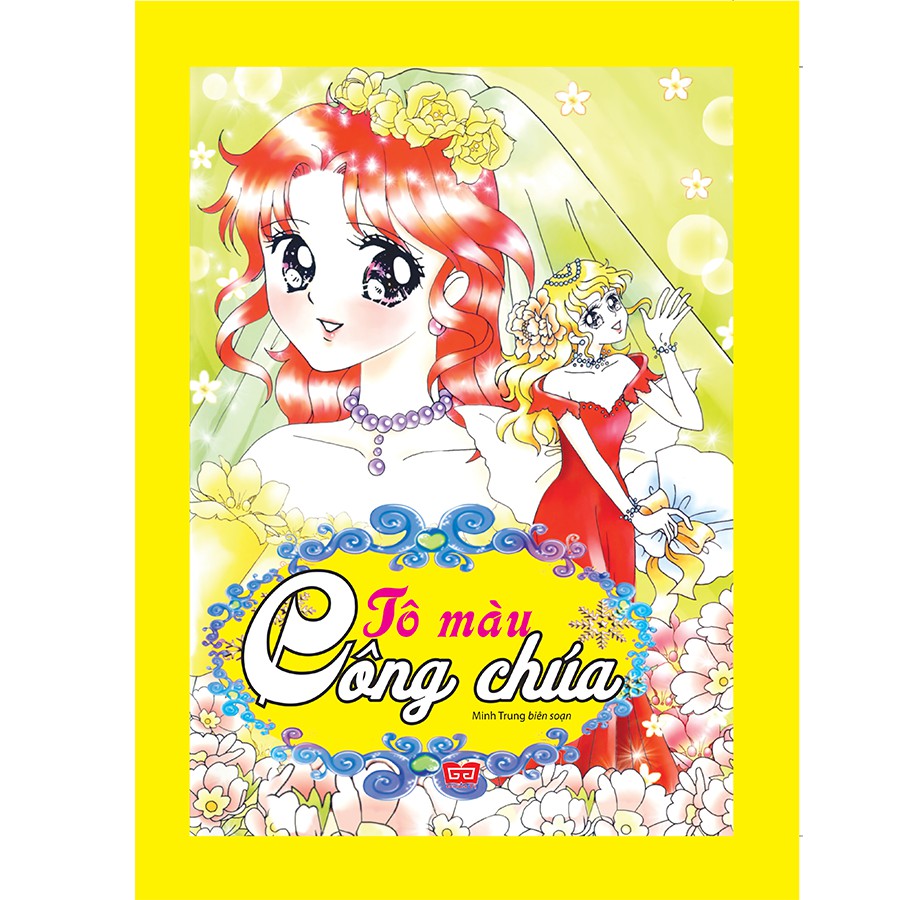 SÁCH - Bộ túi: Tô màu công chúa 4 tập