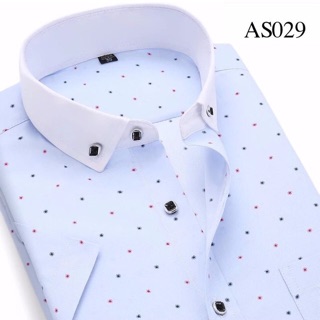 Áo sơ mi chấm bi cao cấp