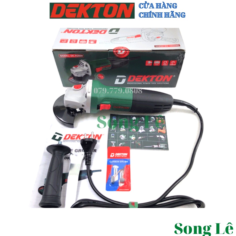 Máy mài góc 100mm Chính hãng Dekton DK-AG850