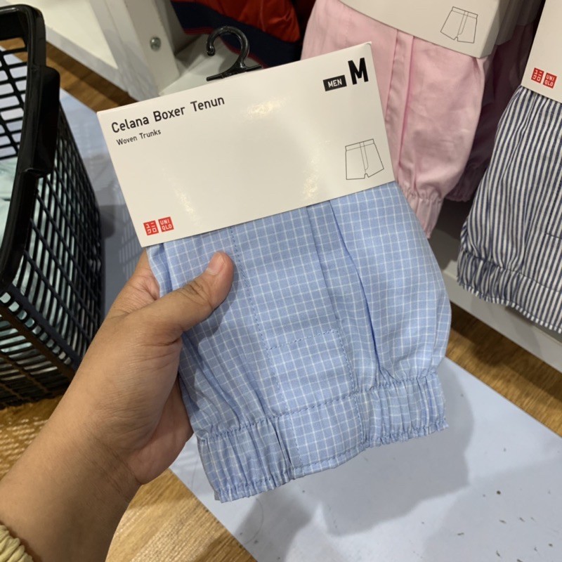 Uniqlo Quần Lót Boxer Vải Dệt Thời Trang Cao Cấp Cho Nam