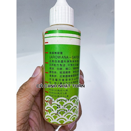 VITAMIN NƯỚC TĂNG MÀU HỖ TRỢ TOÀN DIỆN CHO CÁ RỒNG AROWANA SAFER