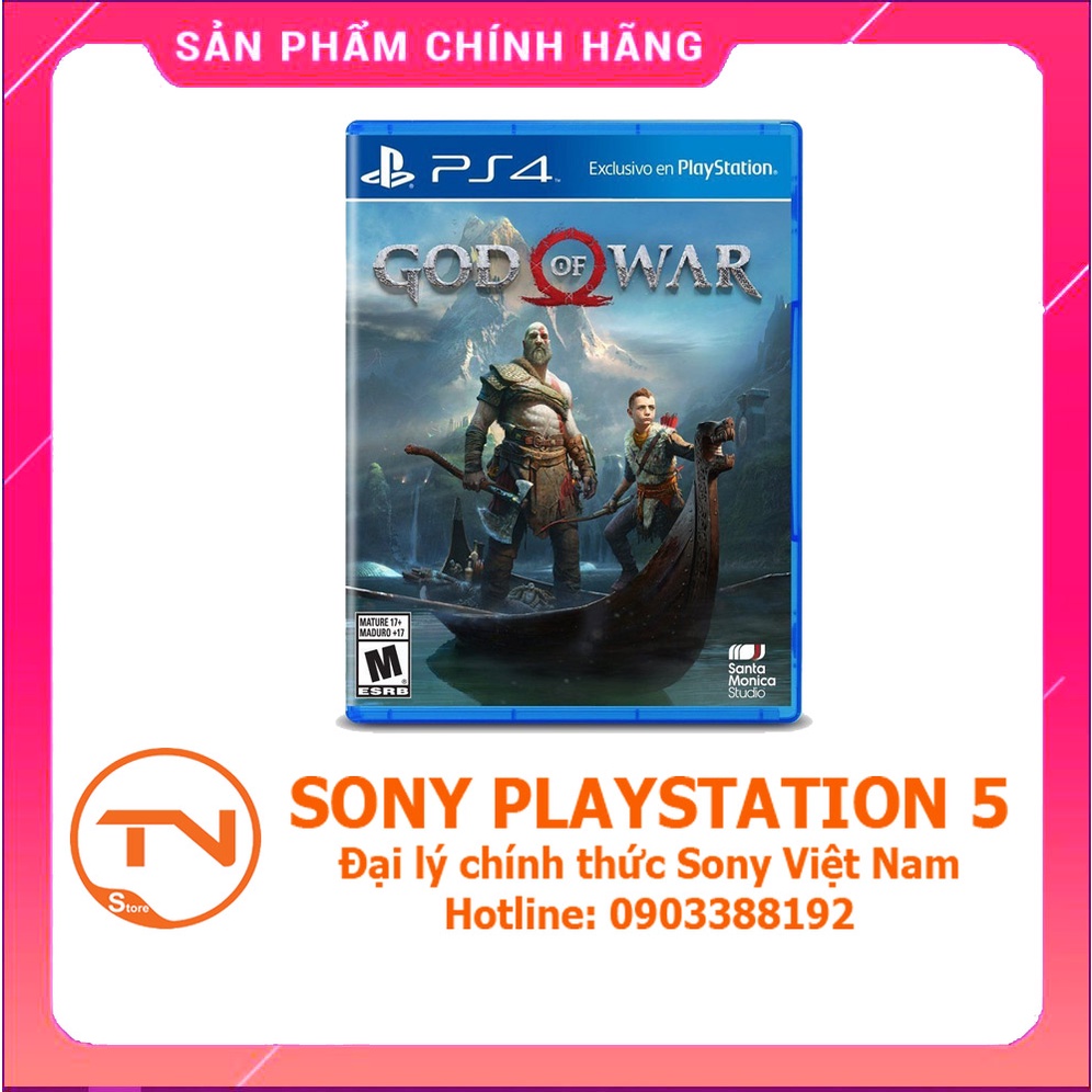 Đĩa PS4 - God of War 4