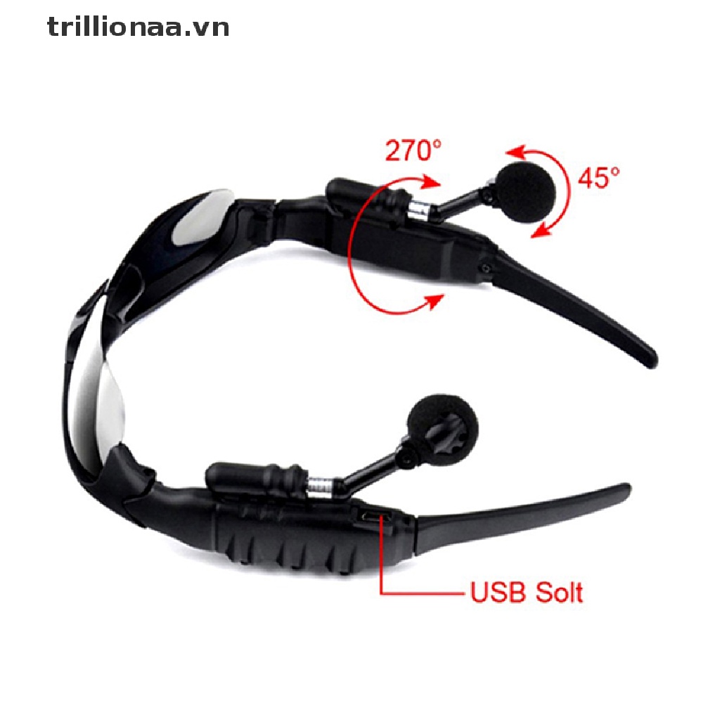 Kính Mát Trillionaaa Kết Nối Bluetooth 5.0 Không Dây
