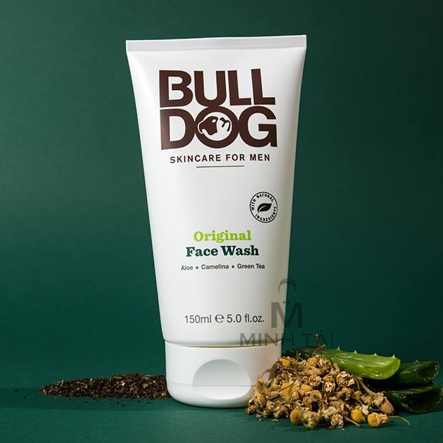 Sữa Rửa Mặt Dành Cho Nam BULLDOG Face Wash - 150ml - Hàng Chính Hãng