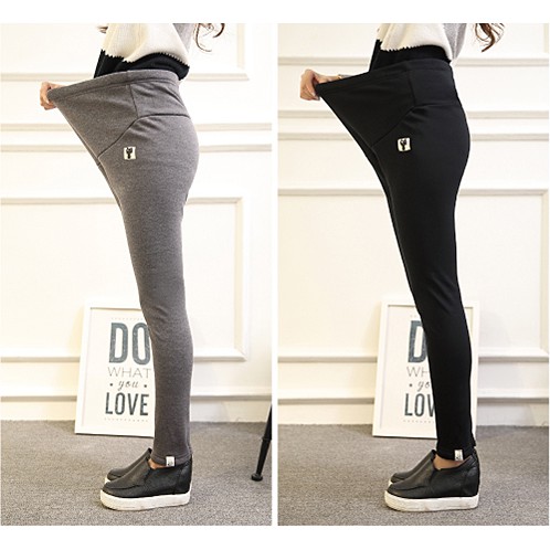 Quần len legging bầu mèo