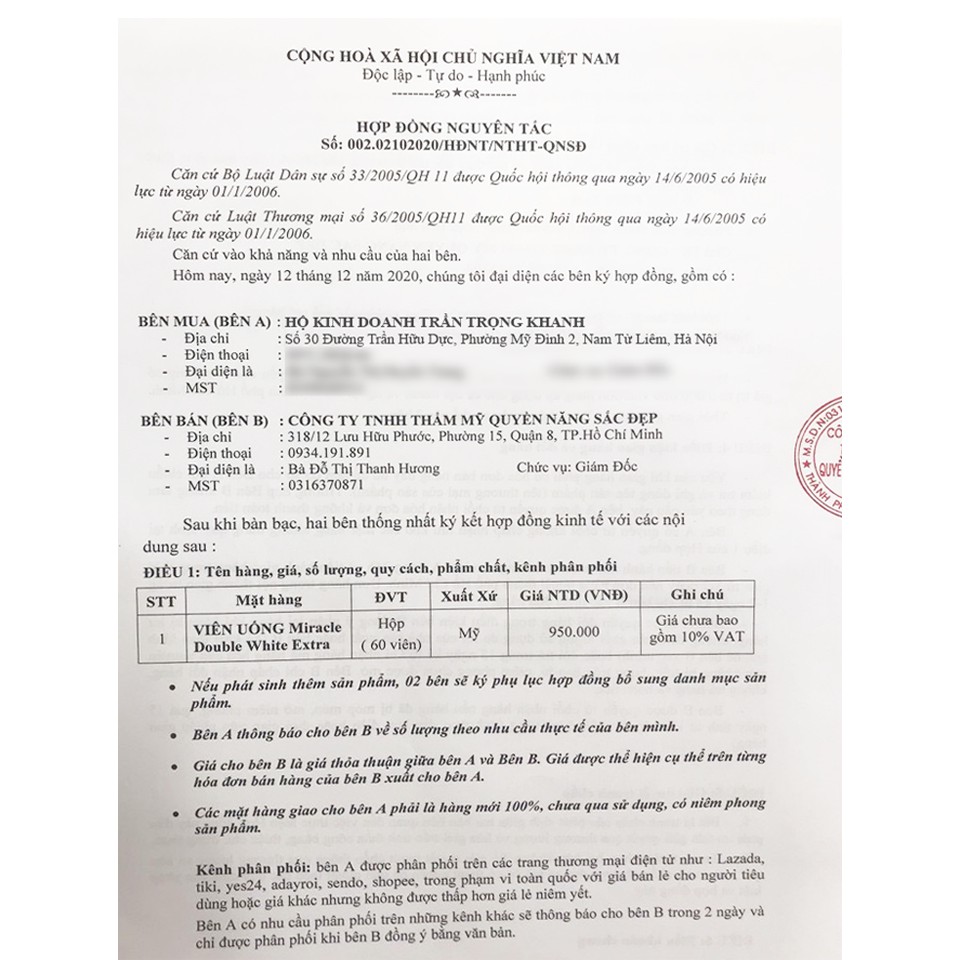 Viên uống MIRACLE 60 viên. Hỗ trợ giảm nám, tăng sắc tố, tăng cường độ ẩm giúp da săn chắc | BigBuy360 - bigbuy360.vn