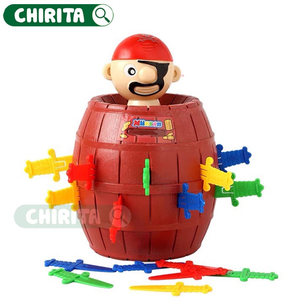 Đồ Chơi Đâm Hải Tặc SIZE LỚN/ Mini 24 Kiếm/16 Kiếm - Đồ Chơi Hải Tặc Rút Kiếm Trẻ Em Cho Bé Trai, Bé Gái Chirita
