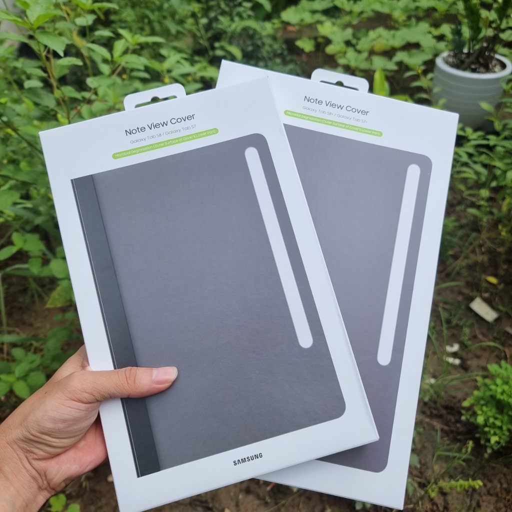 Bao Da Note View Cover Tab S7 / S7Plus / S7 FE / S8 / S8 Plus Chính Hãng Full Box New Seal
