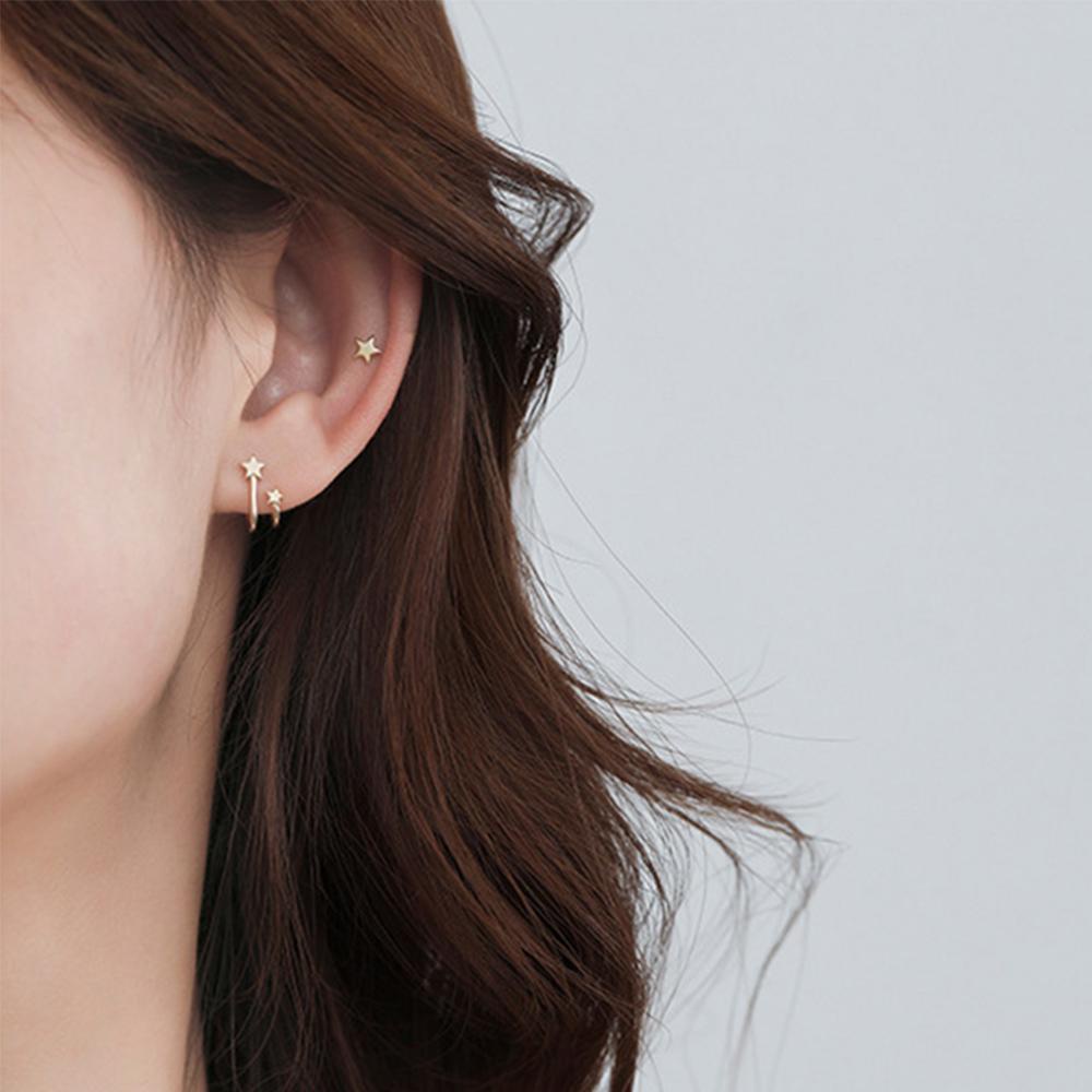 MXGOODS Bông Tai Thiết Kế Đơn Giản Dễ Thương Cho Nữ