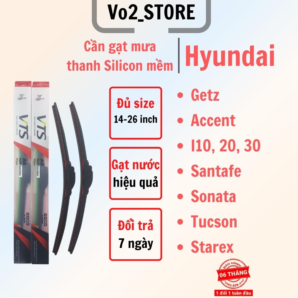 Cần gạt mưa ô tô Hyundai Avante/ Elantra/ Santafe/ Tucson/ Verna (Và các dòng xe khác) - vo2_store