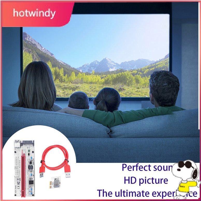 Dây cáp mở rộng thẻ đồ họa PCIE USB3.0 008s 60cm 1X sang 16X | BigBuy360 - bigbuy360.vn