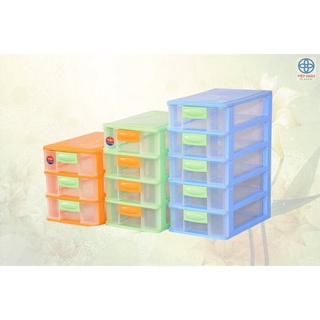 Tủ mini để đồ đa năng Việt Nhật 3, 4, 5 tầng