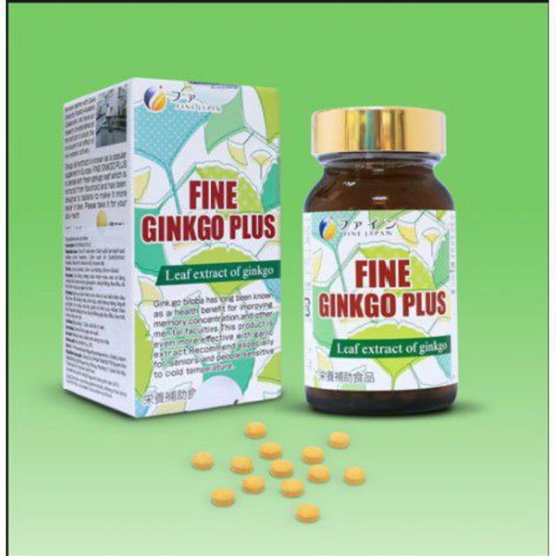 Viên uống bổ não, tăng cường trí nhớ Fine Ginkgo Plus