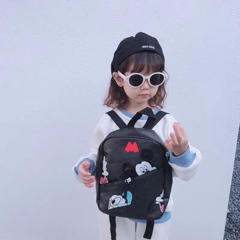 Balo Zara Mickey da PU mềm xịn xò cho bé đi học đi chơi