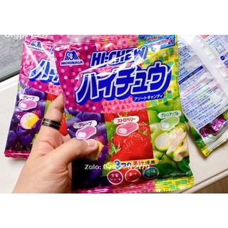 Kẹo Dẻo Trái Cây Morinaga Hi-Che (Nội địa Nhật Bản)