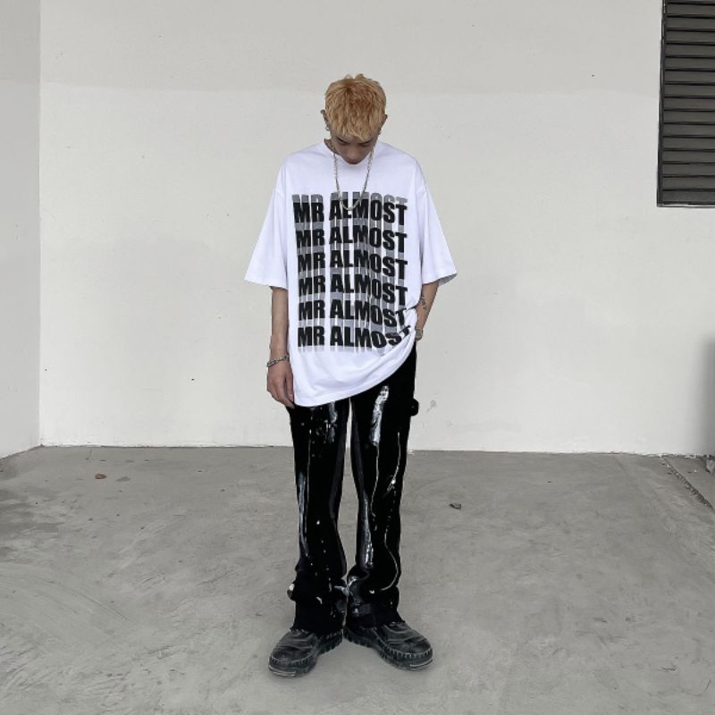 ÁO PHÔNG IN HÌNH HOẠ TIẾT HÀNG UNISEX VẢI ĐẸP