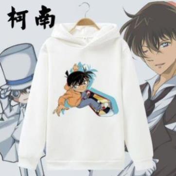 Áo Hoodie Thám Tử Lừng Danh Conan!! size 20 - 80kg chất đẹp L1 🎁