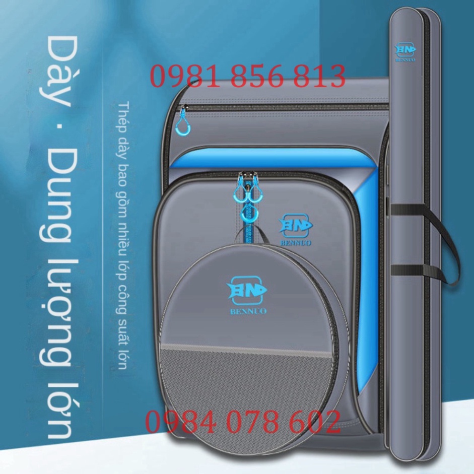 hot sale Túi đeo vai ghế câu cá đựng đồ ba lô lớn cần chống nước bảo vệ cực đi biển công suất - uy tín - sale