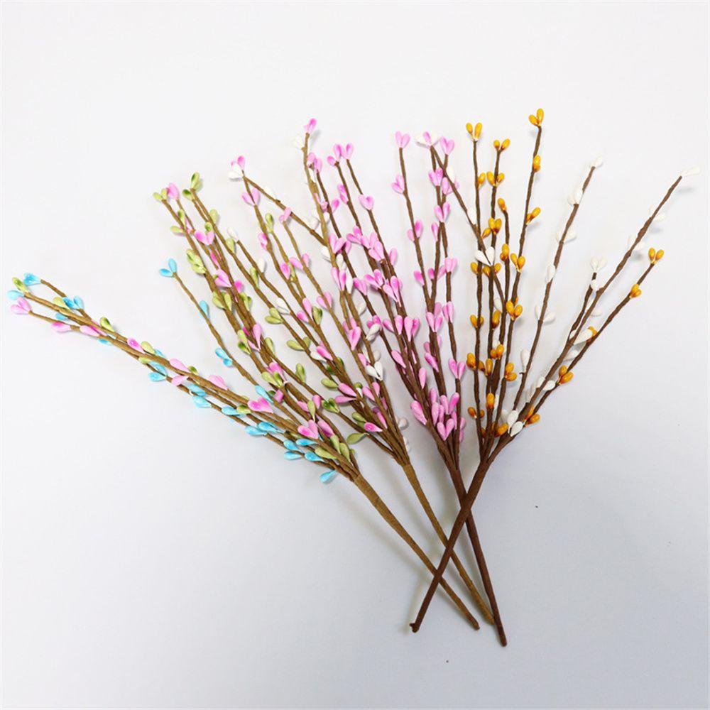 MUVAKO Nhánh Cây Hoa Giả Hình Trứng Phục Sinh Trang Trí Nhà Cửa