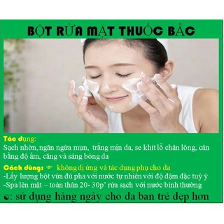 BỘT RỬA MẶT THUỐC BẮC