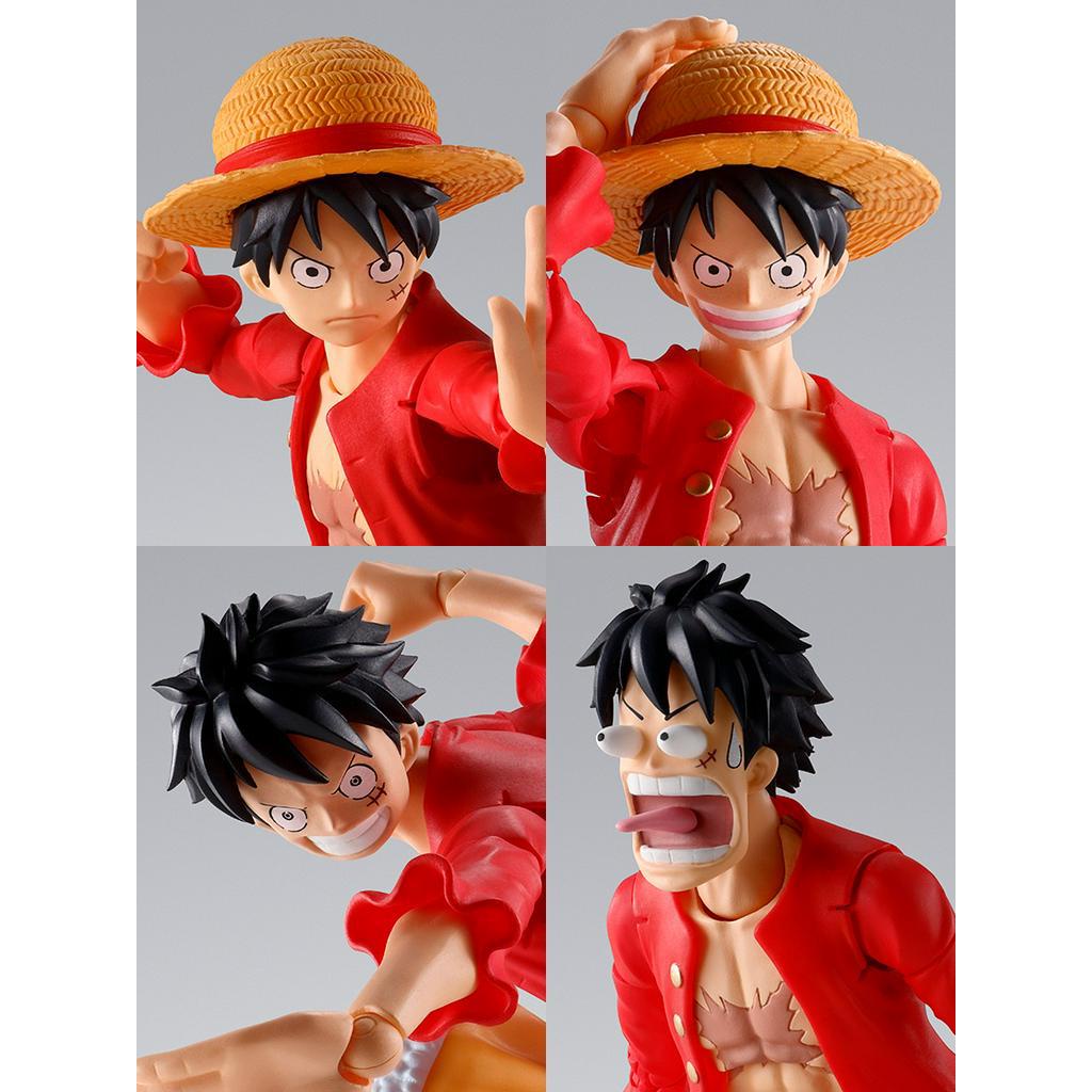 BANDAI Nhân Vật luffy Trong Phim Hoạt Hình one piece Figma Mô Hình Đồ Chơi Nhân Vật monkey d luffy Bằng pvc Cho Bé