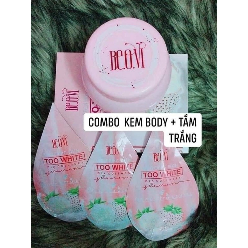 [chính hãng] COMBO TĂM TRẮNG ,KEM BODY BEOVI THU THUỶ | BigBuy360 - bigbuy360.vn