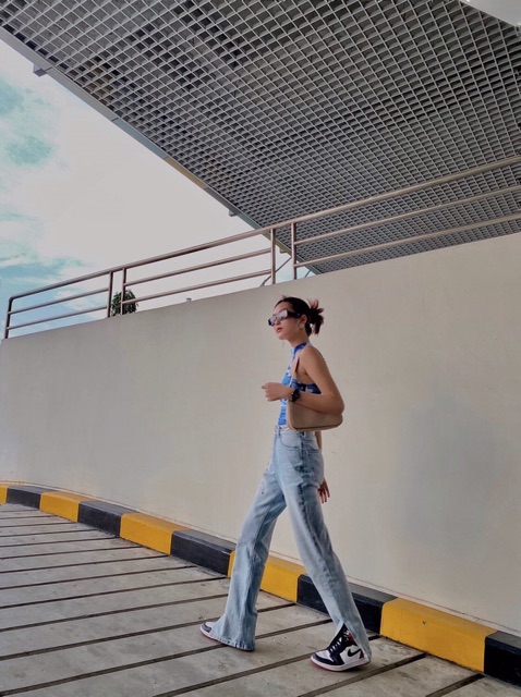 Quần boy xẻ lai Rose Jeans thương hiệu Rocky Denim