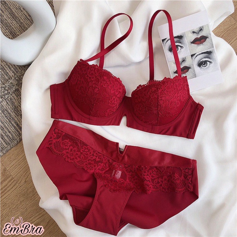 Bộ Đồ Lót Man Khoét Ngực Có Gọng Nâng Ngực Cao Cấp Gọn Ngực Siêu Đẹp, Mút Nâng Dày 3cm Mã EBB23 | BigBuy360 - bigbuy360.vn