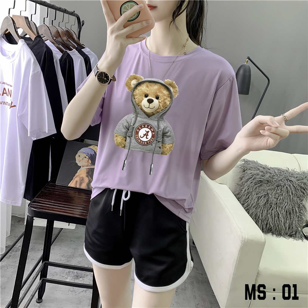 Sét bộ dễ thương in hình cực cute 01