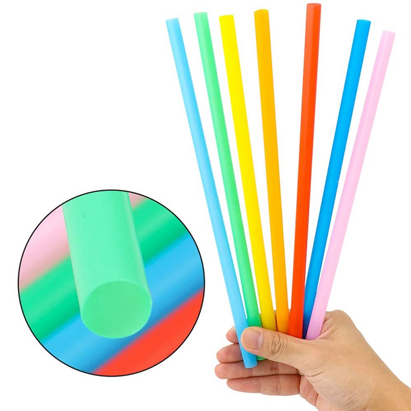 Bộ 300 Ống Hút 10.3in Jumbo Nhiều Màu Sắc