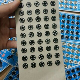 Cúc bấm mini vỉ 50 cúc