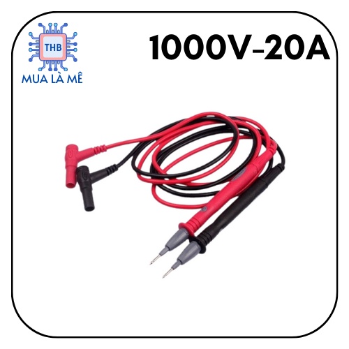 Que đo đồng hồ vạn năng 1000V 20A chất lượng tốt.