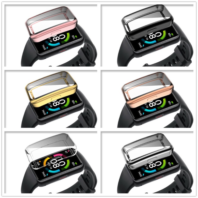 Miếng Dán Bảo Vệ Mặt Đồng Hồ Thông Minh Huawei Honor Band 6 Ốp