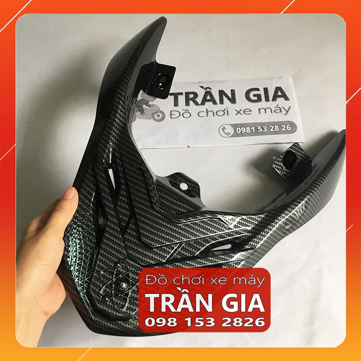 Ốp cảng sau xe vision 2021 tay dắt phụ kiện trang trí