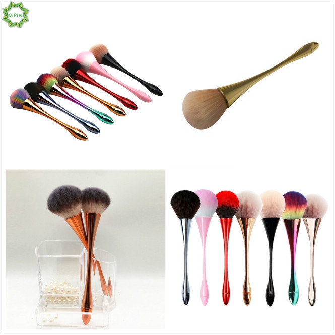 Cọ đánh phấn trang điểm thiết kế tay cẩm nhiều màu sắc tùy chọn bắt mắt