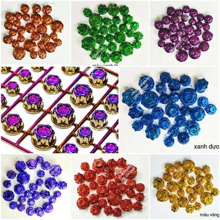 Chụp ốc trang trí xe máy bộ 30 cái
