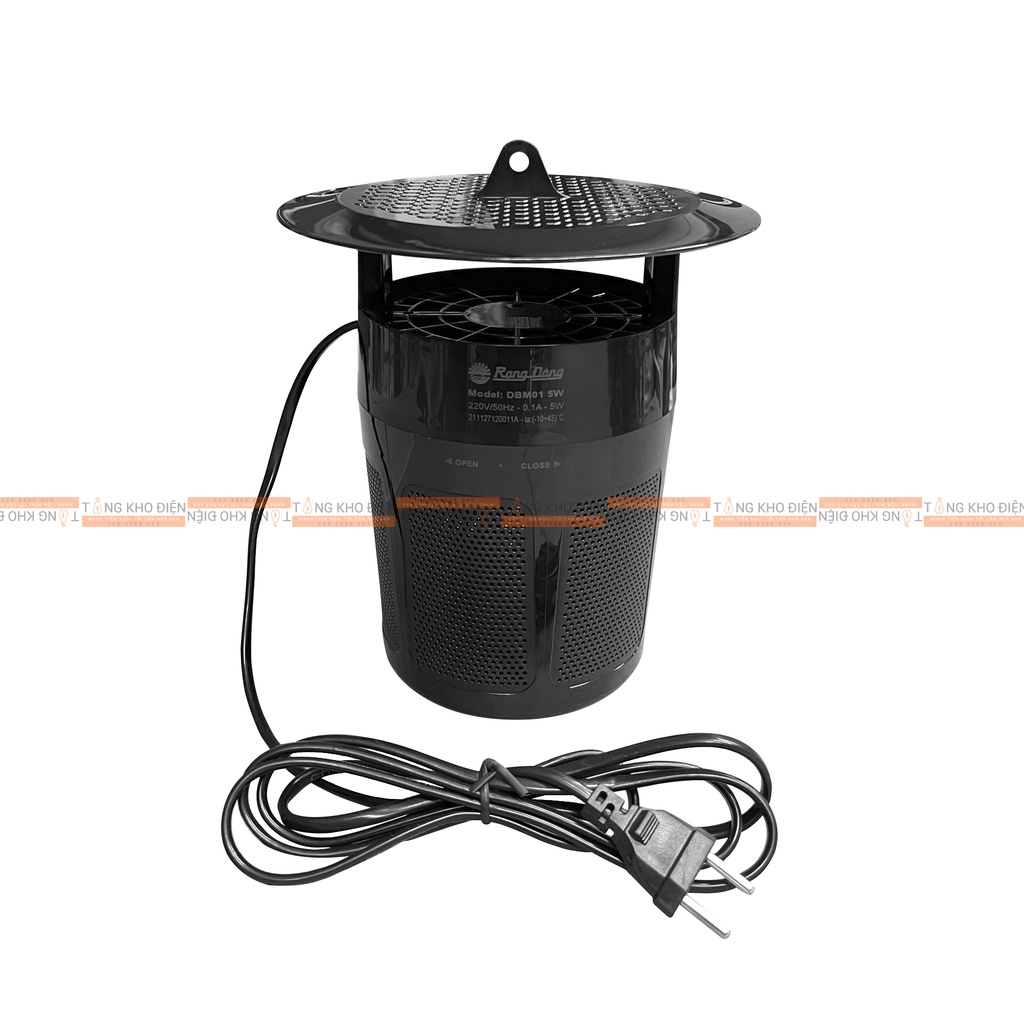 Đèn bắt muỗi Rạng Đông LED UV 365nm DBM01 5W [CHÍNH HÃNG]