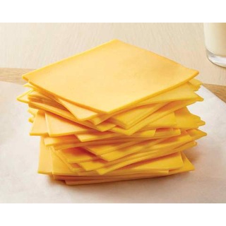 💥 HỎA TỐC 💥 26-28 LÁT - Phô mai cắt lát cam DAIRYMONT - Chiết lẻ 1 xấp (Khoảng 26-28 lát)