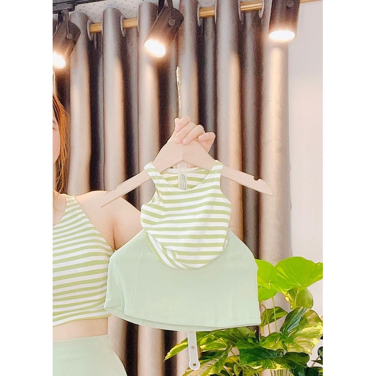 Bộ váy balo kẻ kèm chân váy chữ A cho bé gái 8-25kg