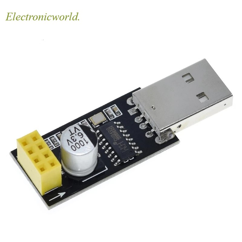 Bảng mạch lập trình Esp 01 Uartmer chuyển đổi Uart Gpio0 Esp01 Esp8266 Ch340G Usb sang Esp8266 nối tiếp Wifi chuyên dụng