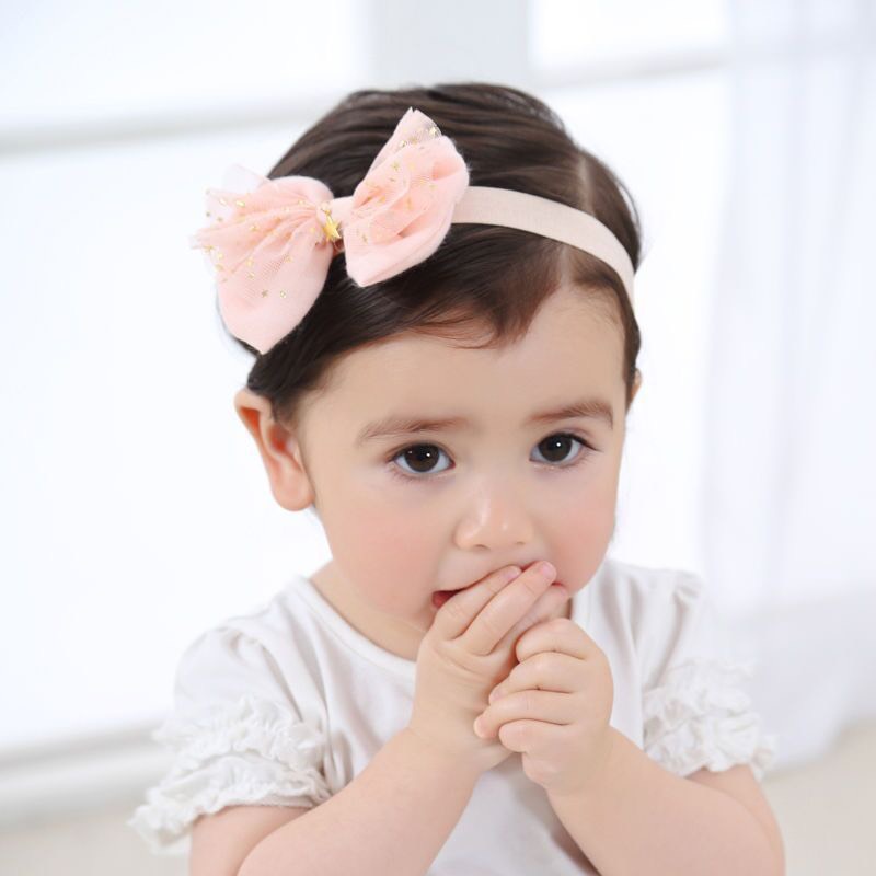 Băng Đô Cho Bé - Băng Đô Nơ Sao Phong Cách Hàn Quốc Xinh Xắn Cho Bé