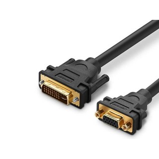 _cáp chuyển đổi dvi 24+5 to vga dài 15cm ugreen 30499