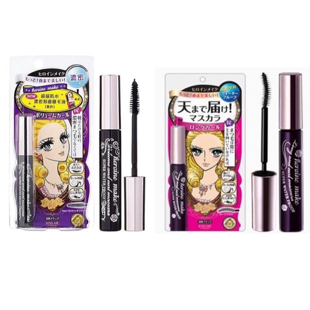 MascaraKiss me Heroine - Chuốt mi Số 1 Nhật Bản - Chuốt mi Mascara Kiss me Heroine – Nhật Bản.