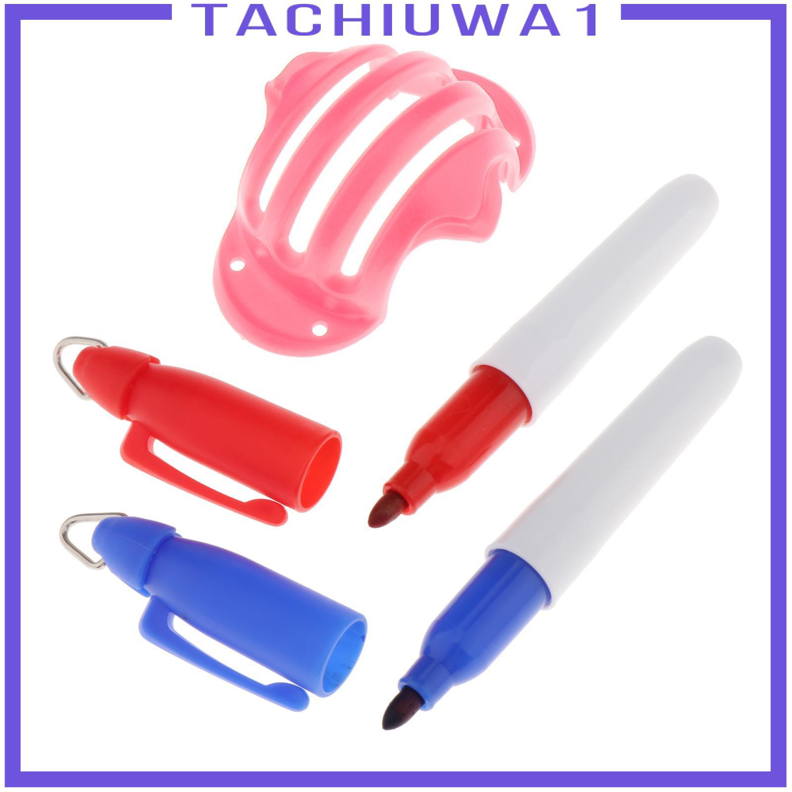 Bộ 3 Khuôn Vẽ Bóng Golf Tachiuwa1 Và 2 Bút Đánh Dấu Bóng Golf