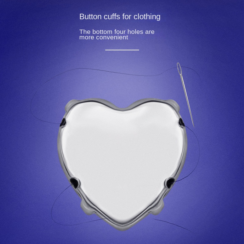 Phụ Kiện Trang Trí Cổ Áo Hình Trái Tim Bằng Thủy Tinh 10pcs