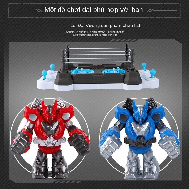 Double battle boy đồ chơi chiến đấu robot chiến binh đấm bốc phiên bản hướng dẫn sử dụng