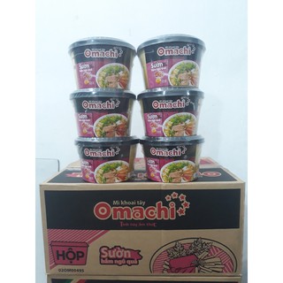 Mì Omachi sườn hầm ngũ quả 92g