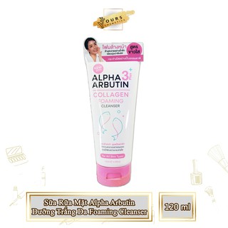Sữa Rửa Mặt Alpha Arbutin Dưỡng Trắng Da Foaming Cleanser - Phù Hợp Với Mọi Loại Da